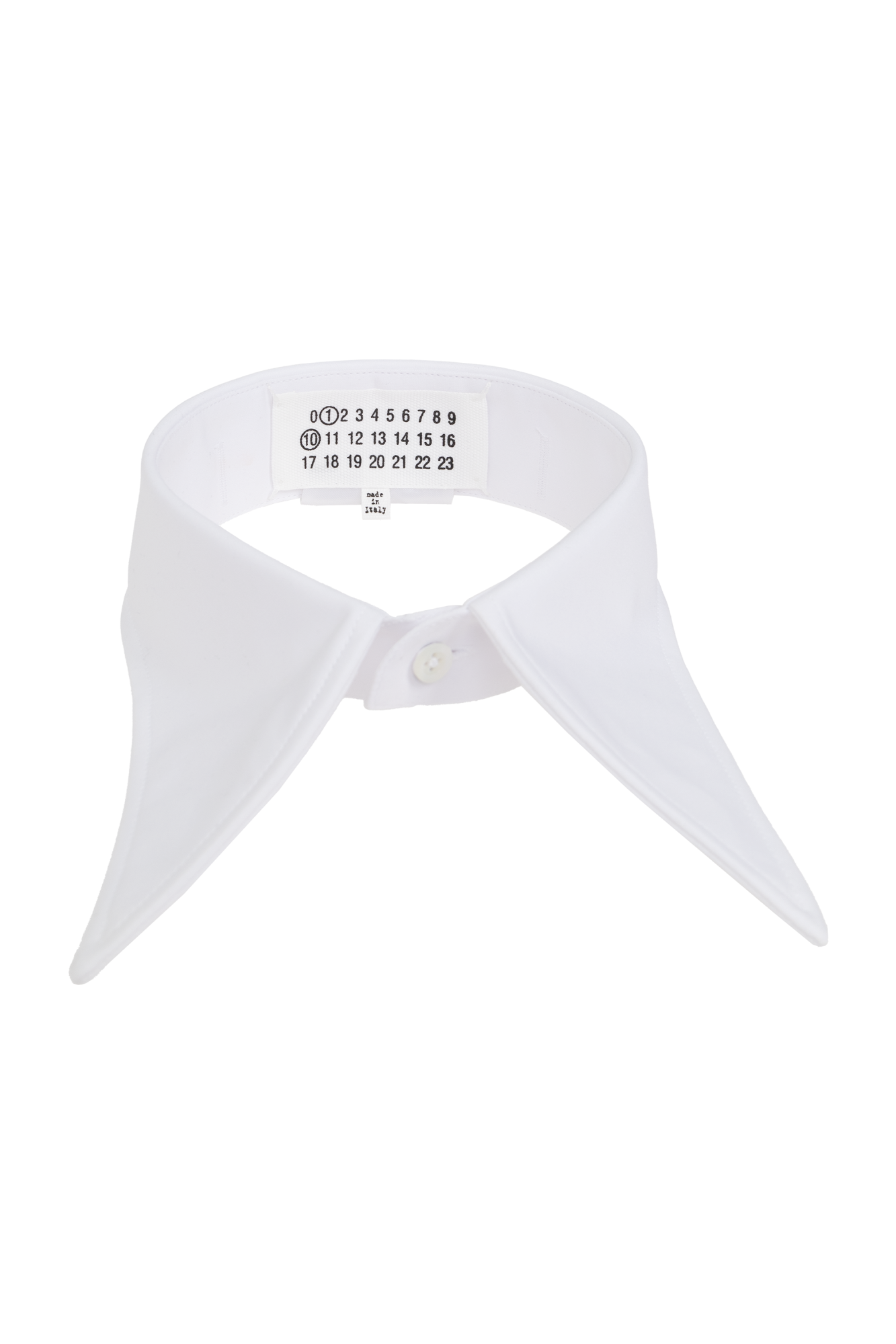 White Cotton Collar Maison Margiela - SchaferandweinerShops